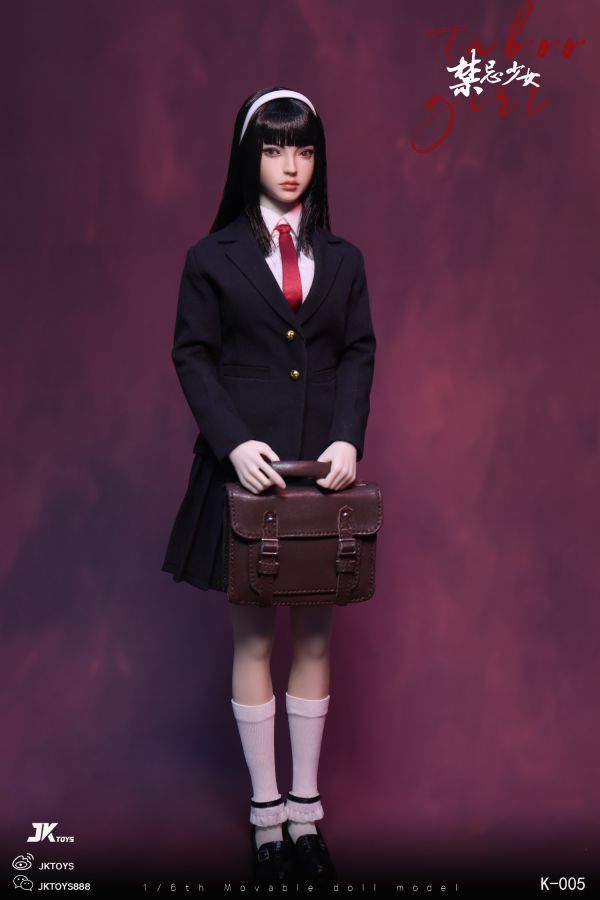 【史派克工廠】結單免運25年Q1 JKTOYS 1/6禁忌女孩 富江cosplay版 可動眼雙頭雕配置 K-005 1129 JKTOYS 1/6禁忌女孩 富江cosplay版 可動眼雙頭雕配置 K-005