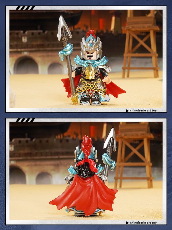 【史派克工廠】現貨 庫造工作室 三國 蜀國 趙雲 五虎將 樂高相容人偶 收藏款積木 1229 庫造工作室 三國 蜀國 趙雲 五虎將 樂高相容人偶