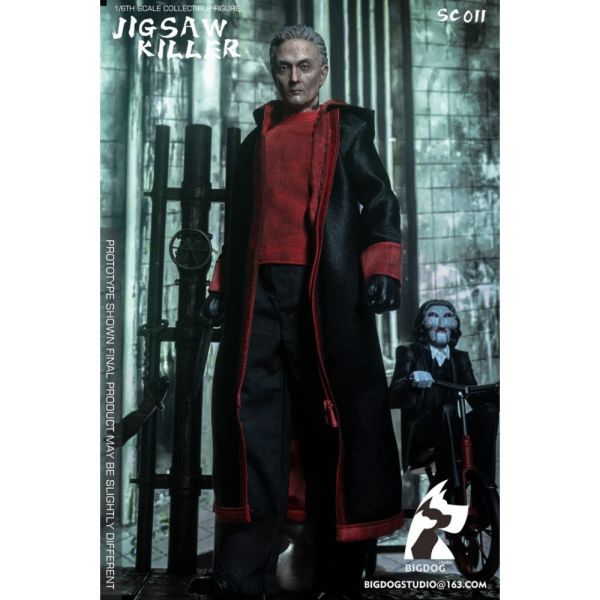【史派克工廠】結單免運25年Q2 BIGDOG STUDIO NO:SC011奪魂鋸 拼圖狂魔 1/6可動人偶 0416 BIGDOG STUDIO NO:SC011奪魂鋸 拼圖狂魔 1/6可動人偶