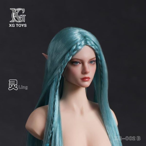 【史派克工廠】預購免運26年Q3 XG Toys星光人偶 1/6 靈公主頭雕 XG-002ABC 共3款 0713 XG Toys星光人偶 1/6 靈公主頭雕 XG-002ABC 共3款