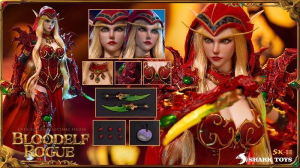 【史派克工廠】預購免運26年Q2 SHARK TOYS 1/6 血精靈 盜賊 可動人偶 SK-010 0401 SHARK TOYS 1/6 血精靈 盜賊 可動人偶 SK-010