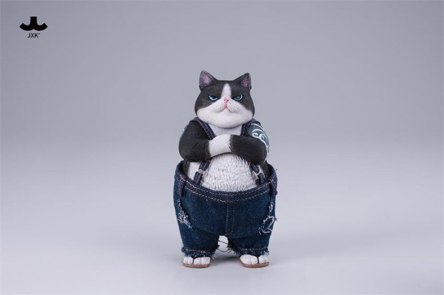 【史派克工廠】結單26年Q2 JXK JXK314 貓硬漢 Tough-guy Cat 動物模型 三色 0209 JXK JXK314 貓硬漢 Tough-guy Cat 動物模型 三色