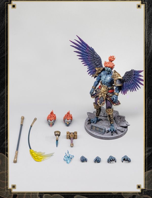 【史派克工廠】結單預購24年Q4 梵境 FancyRealm 1/12 封神系列 雷震子 FJ-1A01 0809 梵境 FancyRealm 1/12 封神系列 雷震子 FJ-1A01