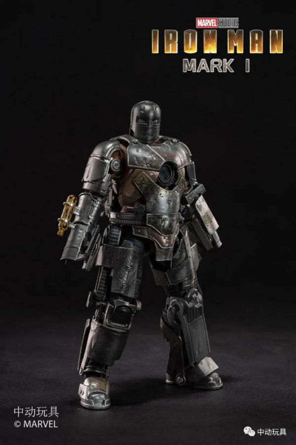 【史派克工廠】結單 預購24年Q4 中動 鋼鐵人 Mark I 7吋可動人偶 0531 中動 鋼鐵人 Mark I 7吋可動人偶