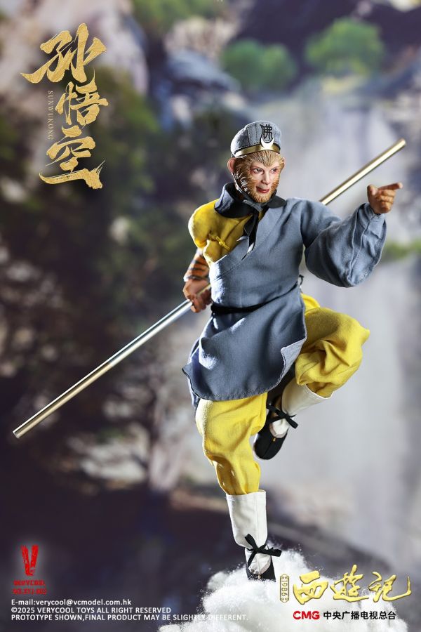 【史派克工廠】結單免運25年10月 VERYCOOL 1/6 CMG八六版 西遊記 孫悟空可動人偶 0509 VERYCOOL 1/6 CMG八六版 西遊記 孫悟空可動人偶