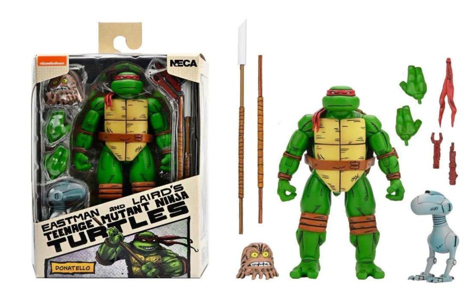 【史派克工廠】結單 預購免運24年11月 NECA 忍者龜 多納太羅 幻影漫畫 7吋 可動人偶 0718 NECA 忍者龜 多納太羅 幻影漫畫 7吋 可動人偶
