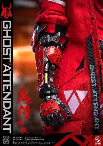 【史派克工廠】預購免運26年Q3 POPCOSTUME 1/6 鬼侍系列 緋刃修羅 赤骸 可動人偶GS-002 0423 POPCOSTUME 1/6 鬼侍系列 緋刃修羅 赤骸 可動人偶GS-002