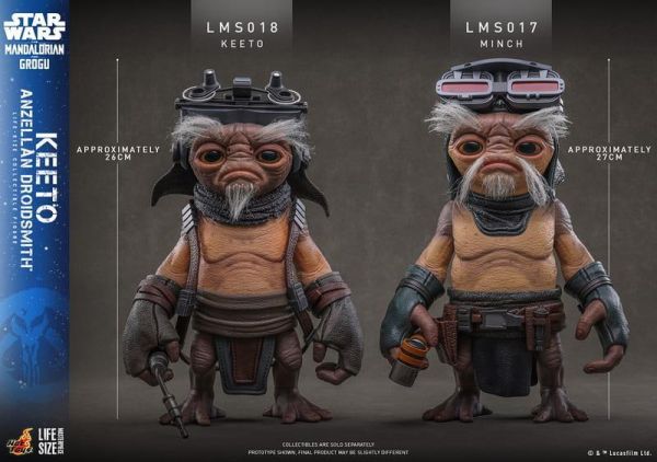【史派克工廠】預購免運26年Q4 HOT TOYS LMS018 曼達洛人與古古 安瑟蘭機械師 Keeto 0617 HOT TOYS LMS018 曼達洛人與古古 安瑟蘭機械師 Keeto