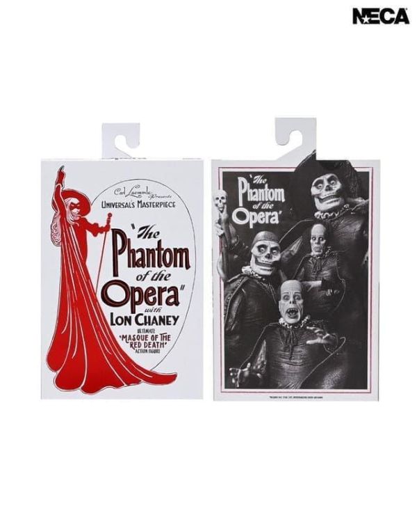 【史派克工廠】預購免運26年10月 NECA 歌劇魅影 1925 紅死病的面具 終極黑白版 7吋 可動 0424 NECA 歌劇魅影 1925 紅死病的面具 終極黑白版 7吋 可動
