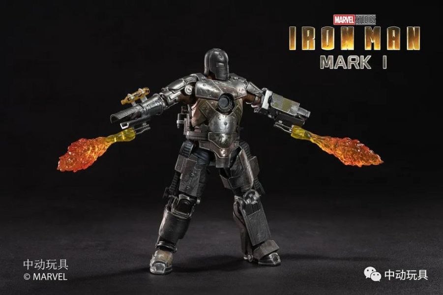 【史派克工廠】結單 預購24年Q4 中動 鋼鐵人 Mark I 7吋可動人偶 0531 中動 鋼鐵人 Mark I 7吋可動人偶