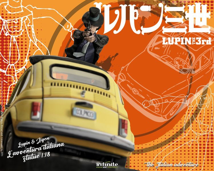 【史派克工廠】結單 預購免運Q1 Infinite 1/18 魯邦三世 意大利遊戲 魯邦三世 & 次元大介 雕像 訂 0221 Infinite 1/18 魯邦三世 意大利遊戲 魯邦三世 & 次元大介 雕像