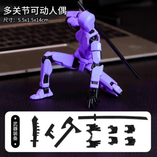 【史派克工廠】結單預購24年9月 3D蘿蔔機器人 免剪刀 組裝模型 高可動 13cm 第二套 0823 3D蘿蔔機器人 免剪刀 組裝模型 高可動 13cm 第二套