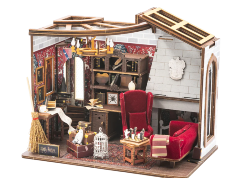 【史派克工廠】結單26年3月 PANTASY 拼奇 哈利波特 DIY小屋 葛來分多休息室 微縮場景 1222 PANTASY 拼奇 哈利波特 DIY小屋 葛來分多休息室 微縮場景