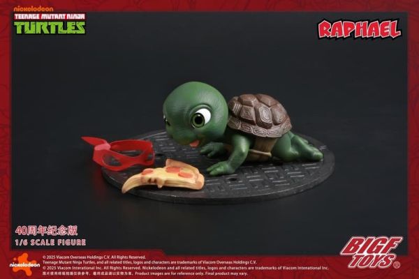 【史派克工廠】預購免運26年Q2 BIGFTOYS 1/6 忍者龜 拉斐爾 40週年紀念款 可動人偶 1014 BIGFTOYS 1/6 忍者龜 拉斐爾 40週年紀念款 可動人偶
