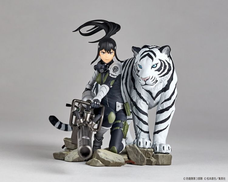 【史派克工廠】結單 預購25年Q1 海洋堂 KD091 怪獸8號 亞白米娜 伐虎 1:18 雕像 0719 海洋堂 KD091 怪獸8號 亞白米娜 伐虎 1:18 雕像