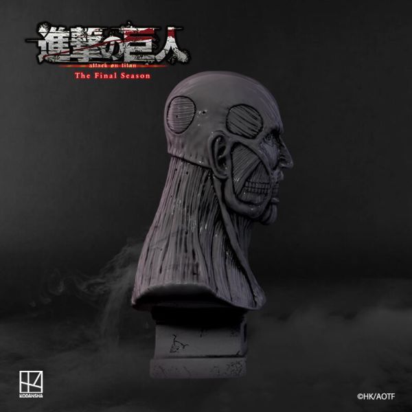 【史派克工廠】結單免運 進擊的巨人 The Final Season 超大型巨人陶瓷線香座 線香 塔香 胸像 0611 進擊的巨人 The Final Season 超大型巨人陶瓷線香座 線香 塔香 胸像