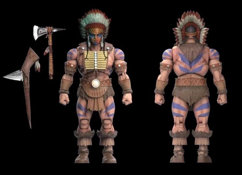 【史派克工廠】結單預購免運25年Q2 Brutal Realm 殘酷領域 6寸 強大酋長 Mato 0919 Brutal Realm 殘酷領域 6寸 強大酋長 Mato