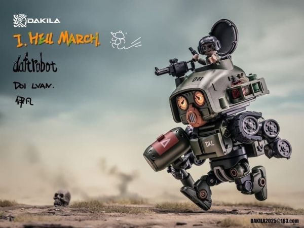 【史派克工廠】預購免運26年3月 DAKILA HELL MARCH 第一彈 D01 LAVN 伊凡 變形機甲 0210 DAKILA HELL MARCH 第一彈 D01 LAVN 伊凡 變形機甲