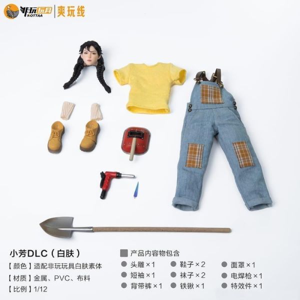 【史派克工廠】預購免運26年Q2 非玩玩具 女素體 小芳 瑟琳娜 DLC 配件包 爽玩線 1/12 0407 非玩玩具 女素體 小芳 瑟琳娜 DLC 配件包 爽玩線 1/12