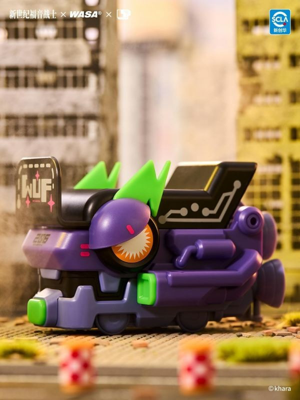 【史派克工廠】預購免運25年Q4 野獸國 WASA x EVA 206聯名系列 超列車合體 盲盒 一中盒4入 1113 WASA x EVA 206聯名系列 超列車合體 盲盒 一中盒4入