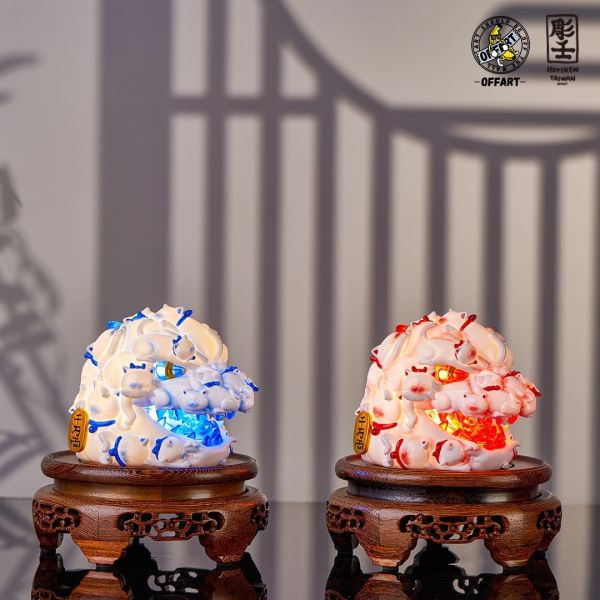 【史派克工廠】結單25年7月 OFFART 百貓紅蓮Mini 青花瓷 釉裡紅 0430 OFFART 百貓紅蓮Mini 青花瓷 釉裡紅