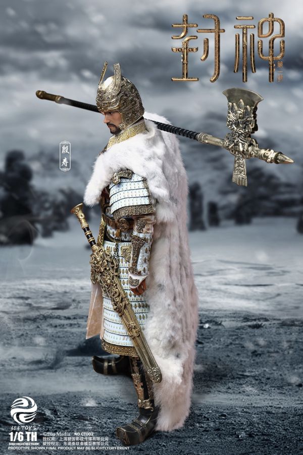 【史派克工廠】結單預購免運25年Q1 303TOYS 1/6 封神第一部 朝歌風雲 商王殷壽 CT002戎裝版 訂 0905 303TOYS 1/6 封神第一部 朝歌風雲 商王殷壽 CT002 戎裝版 訂