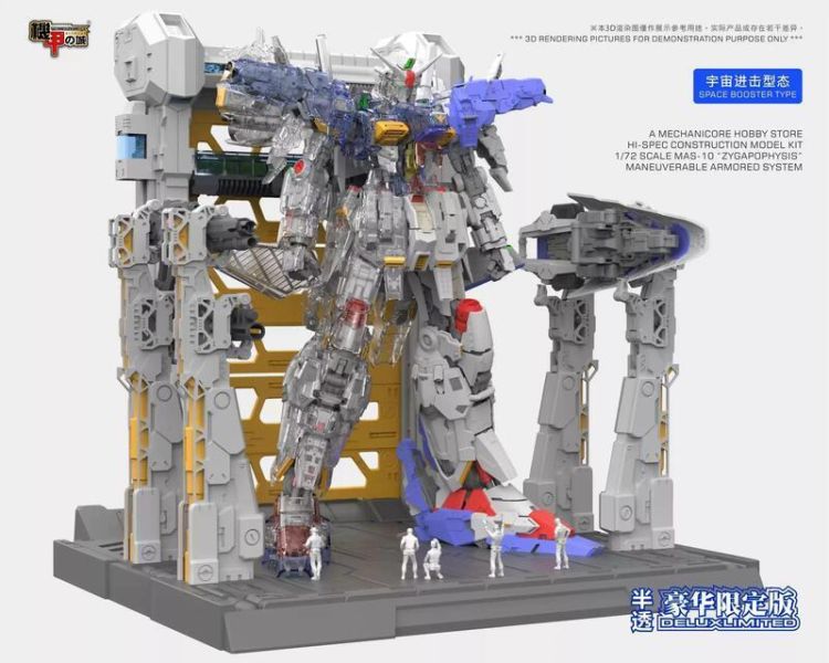 【史派克工廠】現貨不挑盒 機甲之城 MAS-10 GP01/Fb 陸戰型 宇宙型 豪華版 組裝模型 0707 機甲之城 MAS-10 GP01/Fb 陸戰型 宇宙型 豪華版 組裝模型