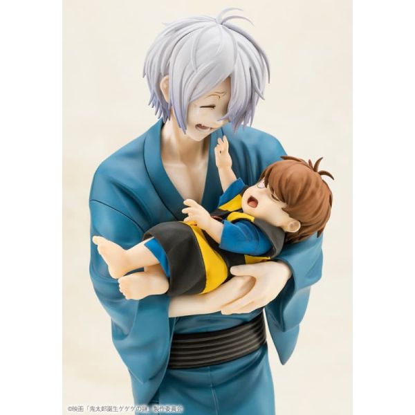 【史派克工廠】結單26年1月 壽屋 鬼太郎誕生 咯咯咯之謎 鬼太郎之父& 嬰兒鬼太郎 0805 壽屋 鬼太郎誕生 咯咯咯之謎 鬼太郎之父& 嬰兒鬼太郎