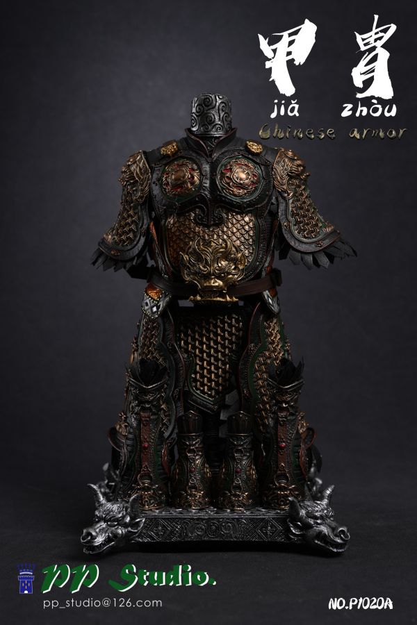 【史派克工廠】結單預購免運24年Q4 PP Studio 1/6 合金 中國古代甲胄套裝 NO.P1020A 0815 PP Studio 1/6 合金 中國古代甲胄套裝 NO.P1020A
