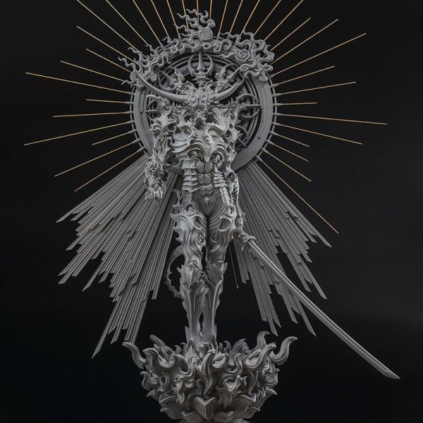 【史派克工廠】結單 預購 毒島孝牧 冥王ハリ・ハラ羯諦 GK 雕像 未上色 白模 白件 半成品 訂 0526 毒島孝牧 冥王ハリ・ハラ羯諦 GK 雕像 未上色 白模 白件 半成品 訂