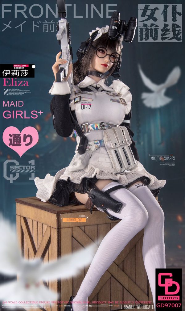 【史派克工廠】結單 23年Q3預購 GDTOYS GD97007 女僕前線 第2彈 伊莉莎 ELIZA 1/6 0608 GDTOYS GD97007 女僕前線 第2彈 伊莉莎 ELIZA 1/6