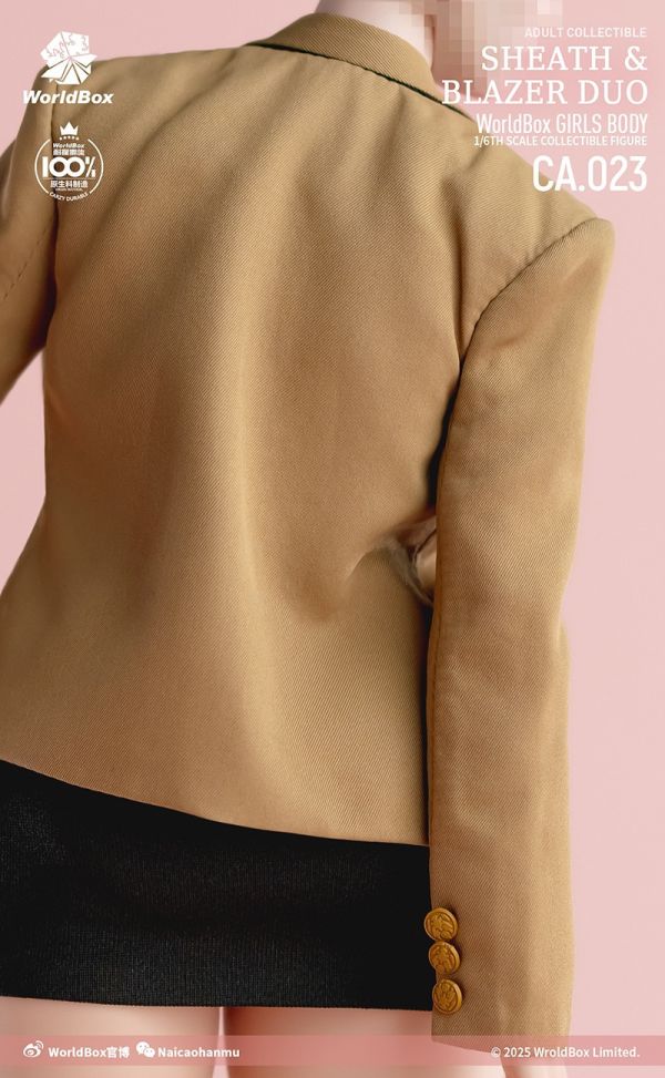 【史派克工廠】結單免運25年12月 Worldbox 1/6 大尺碼服飾吊卡 CA023 0710 Worldbox 1/6 大尺碼服飾吊卡 CA023