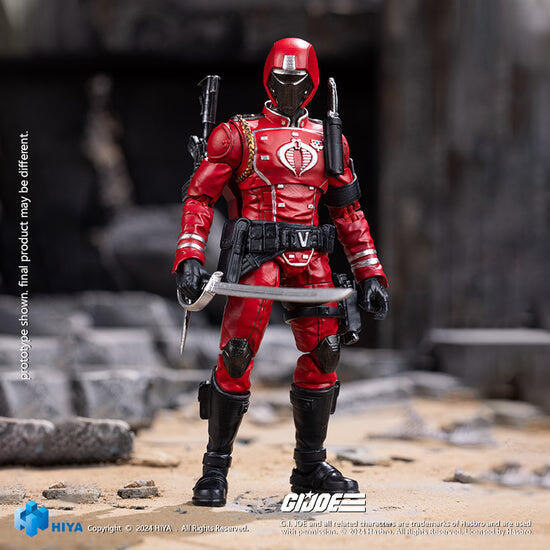 【史派克工廠】結單25年Q1 HIYA 海雅 迷你精緻 除暴突擊隊1/18 Crimson Guard 眼鏡蛇紅衛 0920 HIYA 海雅 迷你精緻 除暴突擊隊 1/18 Crimson Guard 眼鏡蛇紅衛
