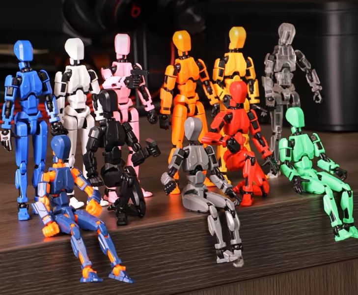 【史派克工廠】結單預購24年9月 3D蘿蔔機器人 免剪刀 組裝模型 高可動 13cm 第一套 0823 3D蘿蔔機器人 免剪刀 組裝模型 高可動 13cm 第一套