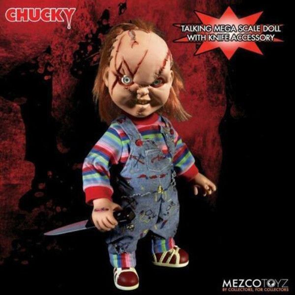【史派克工廠】結單25年10月 Mezco MDS Mega 15吋巨大 鬼娃恰吉 會說話 Chucky 可動 0305 Mezco toyz 15吋 超巨大 鬼娃恰吉 會說話 Chucky 可動