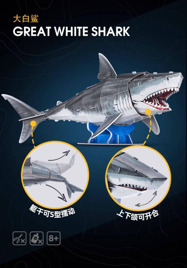 【史派克工廠】預購免運26年4月 CubicFun 國家地理 瀕危野生動物系列 3D立體拼圖 5款 0304 CubicFun 國家地理 瀕危野生動物系列 3D立體拼圖 5款