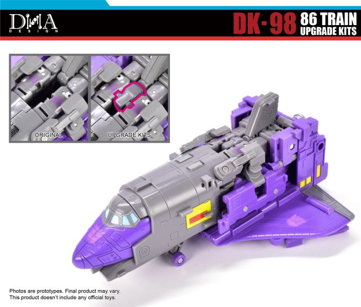 【史派克工廠】預購免運12月 DNA DK98 變形金剛 SS 86 L級 大火車 Astro Train 1014 DNA DK98 變形金剛 SS 86 L級 大火車 Astro Train