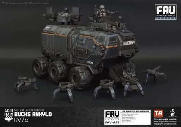 【史派克工廠】結單 預購3月 TOYS ALLIANCE 酸雨戰爭 FAV-A97 公鹿甲龍 RV7b 0901 TOYS ALLIANCE 酸雨戰爭 FAV-A97 公鹿甲龍 RV7b