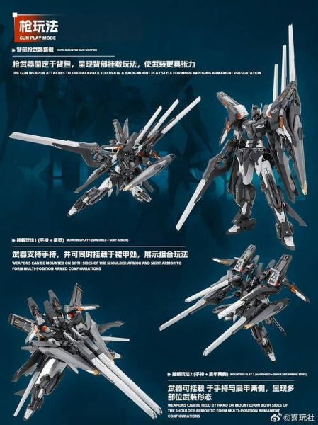【史派克工廠】預購免運 26年11月 喜玩社 玄鯊概念型 合金骨架 機甲組裝模型 1019 喜玩社 玄鯊概念型 合金骨架 機甲組裝模型
