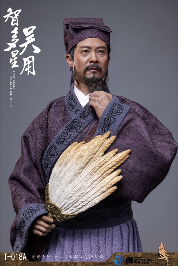 【史派克工廠】結單免運25年Q2 十二點 1/6 智多星吳用 T-018A軍師吳用 T-018B囚服 酒席 0304 十二點 1/6 智多星吳用 T-018A軍師吳用 T-018B囚服 酒席