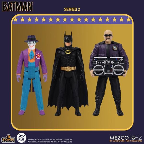 【史派克工廠】預購26年6月 Mezco 5 Points 蝙蝠俠 1989 3.75吋 可動人偶 套組 0915 Mezco 5 Points 蝙蝠俠 1989 3.75吋 可動人偶 套組
