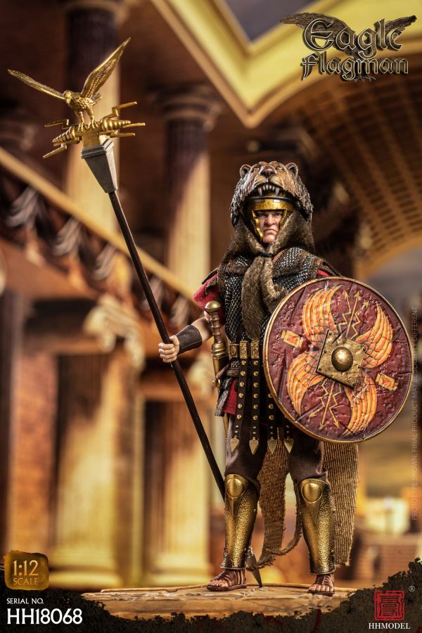 【史派克工廠】結單 預購23年Q3 HHMODEL 1/12 帝國軍團 HH18068 鷹旗手 6吋 可動 0714 HHMODEL 1/12 帝國軍團 HH18068 鷹旗手 6吋 可動
