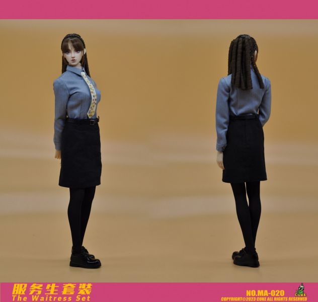 【史派克工廠】結單免運25年Q3 CUKE TOYS 1/6 服務生服飾套裝 MA-020 0417 CUKE TOYS 1/6 服務生服飾套裝 MA-020