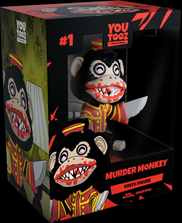 【史派克工廠】結單25年12月 Youtooz 黑暗詭計 殺手猴子 4.8吋 不可動 搪膠公仔 1027 Youtooz 黑暗詭計 殺手猴子 4.8吋 不可動 搪膠公仔