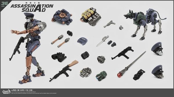 【史派克工廠】結單免運25年Q3 鍛造魂 刺殺小隊 AGS-36 指揮官 遊靈 機械獵犬 0605 鍛造魂 刺殺小隊 AGS-36 指揮官 遊靈 機械獵犬