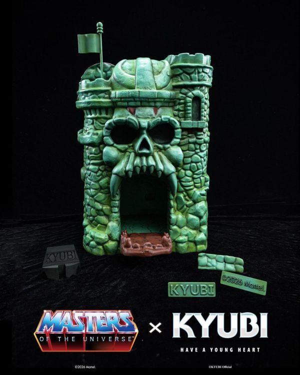 【史派克工廠】預購免運Q3 KYUBI × Masters of the Universe灰堡收藏雕像充電座 訂0624 KYUBI × Masters of the Universe灰堡收藏雕像充電座 訂