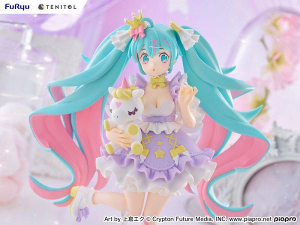 【史派克工廠】預購25年11月 FuRyu TENITOL 初音未來 夢幻公主 薰衣草Ver 0721 FuRyu TENITOL 初音未來 夢幻公主 薰衣草Ver