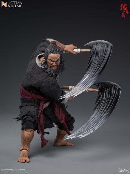 【史派克工廠】結單 免運27年Q1 非玩玩具 封魔榜 天殺星 李逵 水滸傳 含特典 布衣可動人偶 0831 非玩玩具 封魔榜 天殺星 李逵 水滸傳 含特典 布衣可動人偶