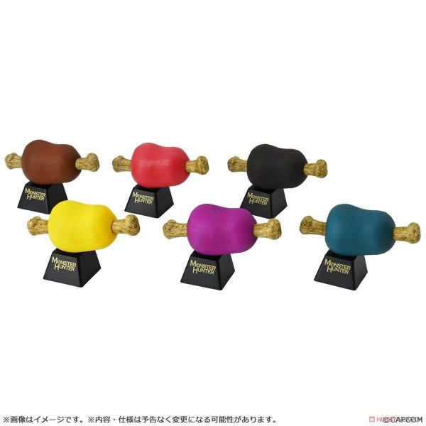 【史派克工廠】結單25年5月 CAPCOM 魔物獵人 帶骨肉鍵帽 盒玩6入 0106 CAPCOM 魔物獵人 帶骨肉鍵帽 盒玩6入