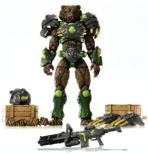 【史派克工廠】結單免運24年Q4 戰鬥生物 第一波 1/12 熊人 高可動系列 1024 戰鬥生物 第一波 1/12 熊人 高可動系列